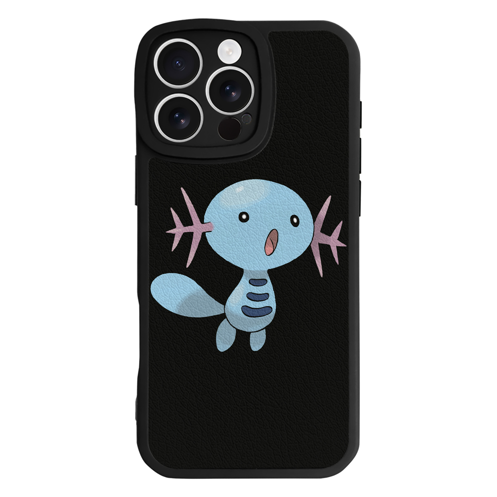（画像用） ポケットモンスター Pokémon 【iPhone 16シリーズ対応】シリコンスマホケース（レザー調） 材質：シリコン